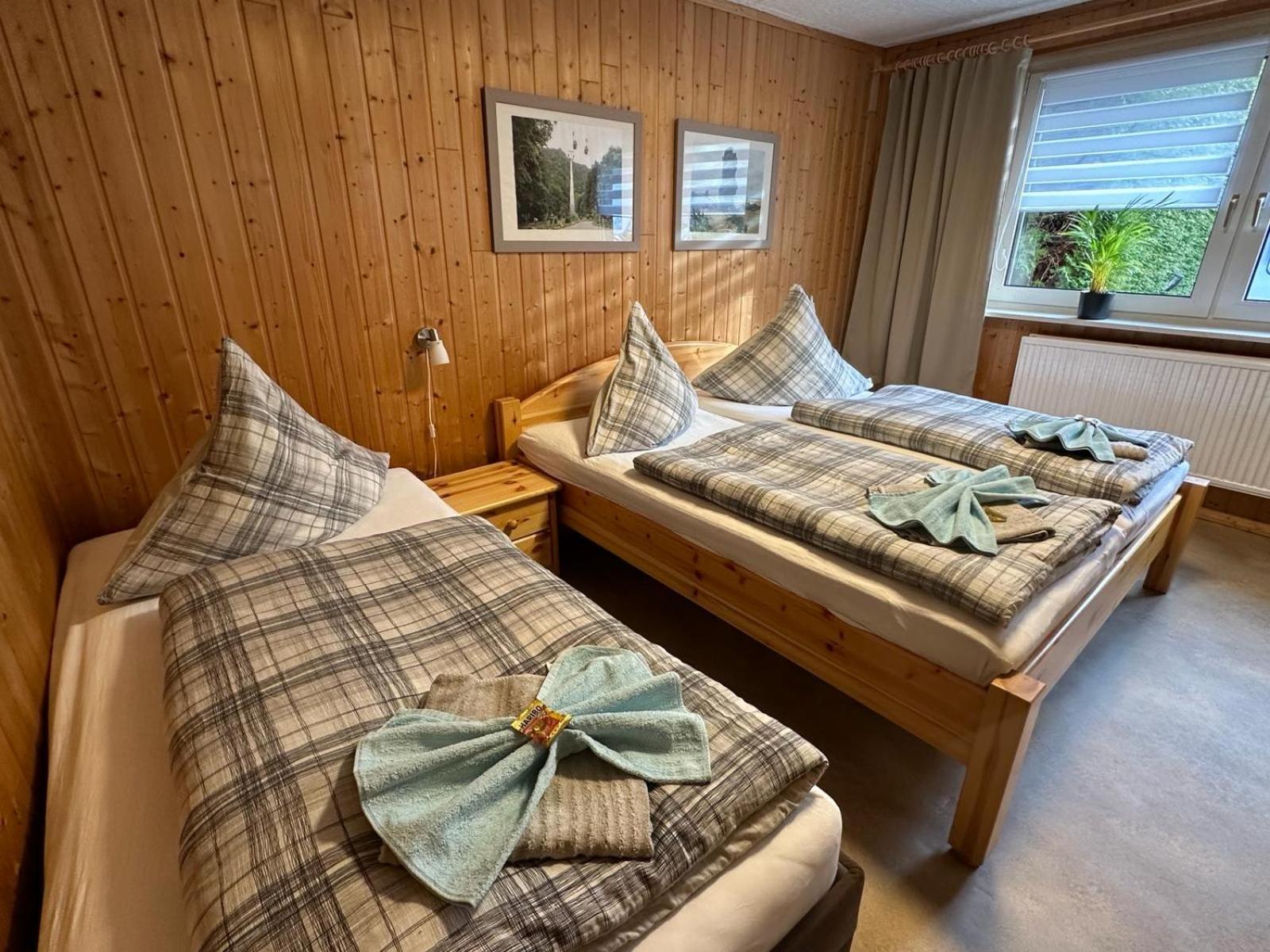 Christels Ferienwohnung 1 In Thale Mit Sonnenterrasse Und Grill Exterior foto